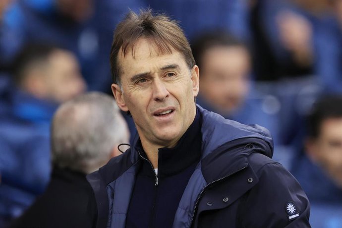 Archivo - El entrenador español Julen Lopetegui.