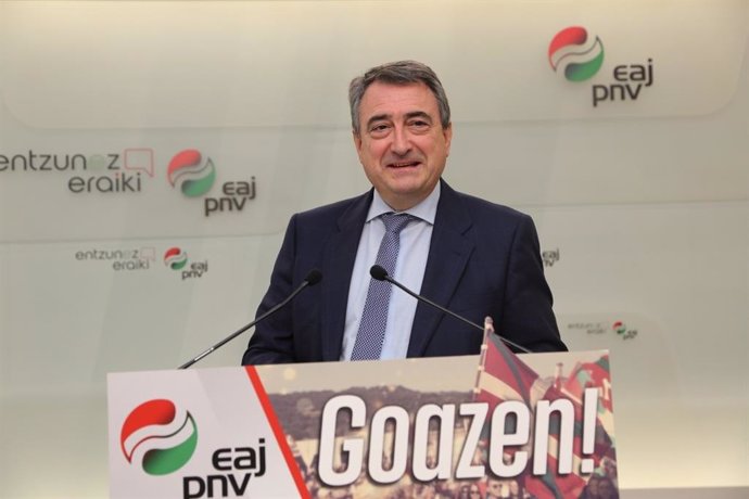 Archivo - El presidente del EBB del PNV, Aitor Esteban