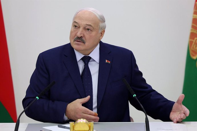Archivo - Imagen de archivo del presidente bielorruso, Alexander Lukashenko.