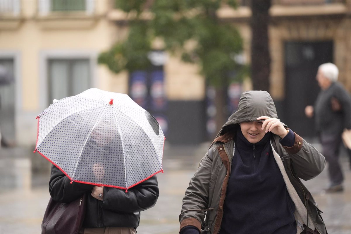 El 112 activará este viernes la alerta amarilla por lluvias y tormentas en varias zonas de Extremadura