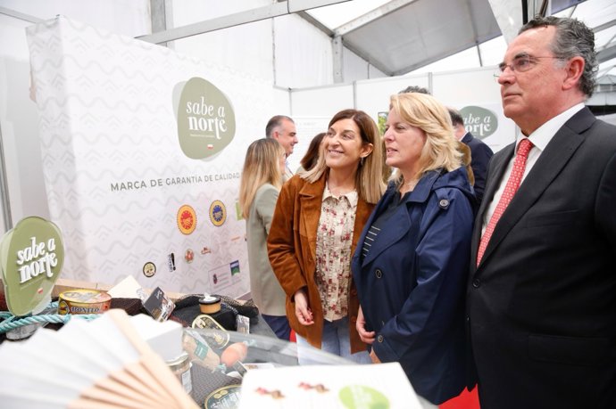 Buruaga y Susinos en la Feria de la Anchoa