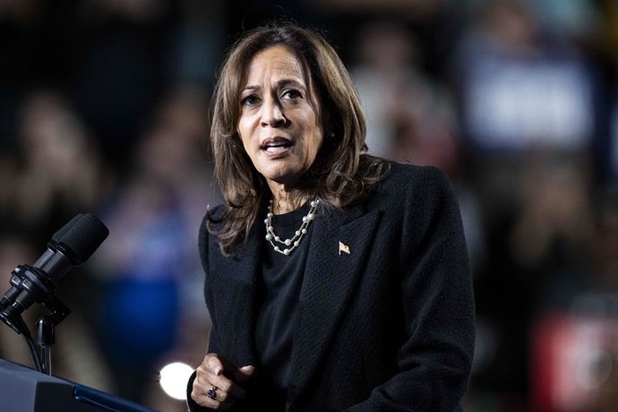 Archivo - Arquivo - Kamala Harris, ex-vice-presidente dos EUA.
