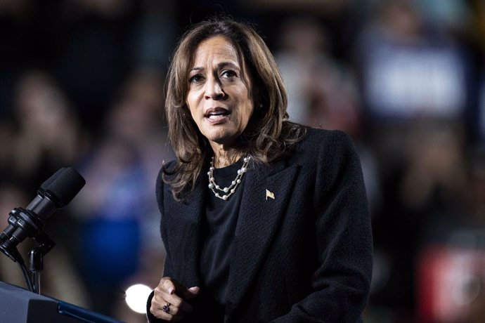 Archivo - L'ex-vicepresidenta dels EUA Kamala Harris