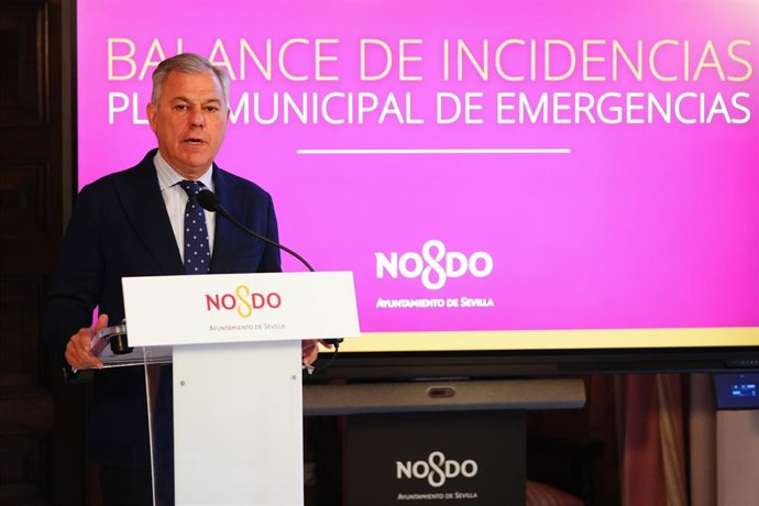 El alcalde de Sevilla, José Luis Sanz. 