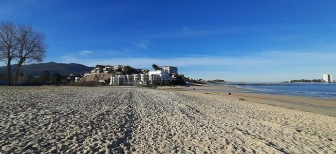 Playa de A Foz de Vigo.