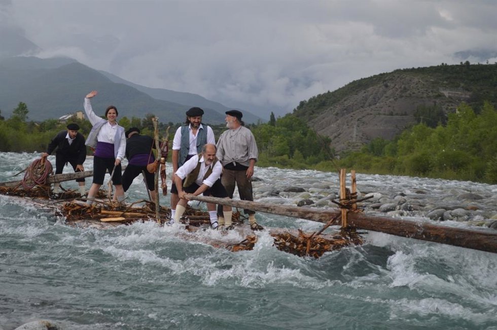 Descenso de los nabateros de Sobrarbe