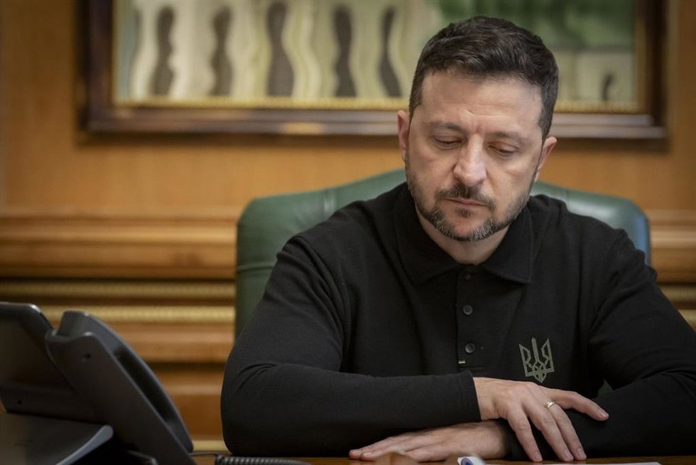 Volodimir Zelenski, presidente de Ucrania