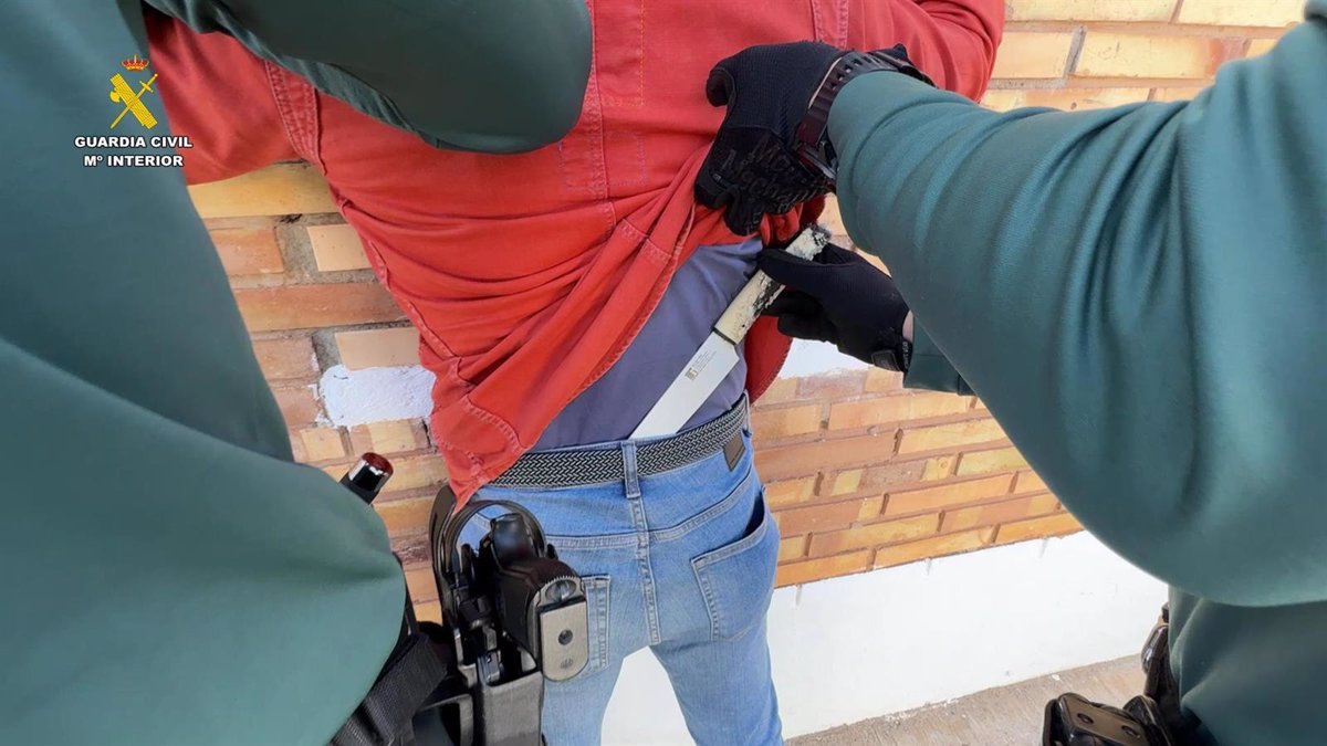 La Guardia Civil detiene dos veces en 24 horas a un delincuente reincidente en Entrena (La Rioja)