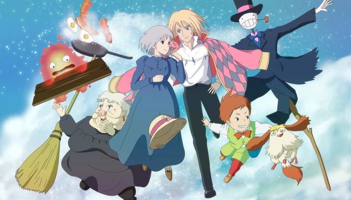 La Filmoteca Valenciana proyecta el clásico de animación japonesa 'El castillo ambulante'