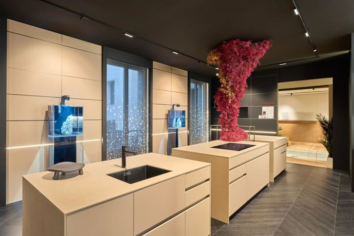 Espacio “Nocte Venetiis” con gama MattBlack de Küppersbusch.