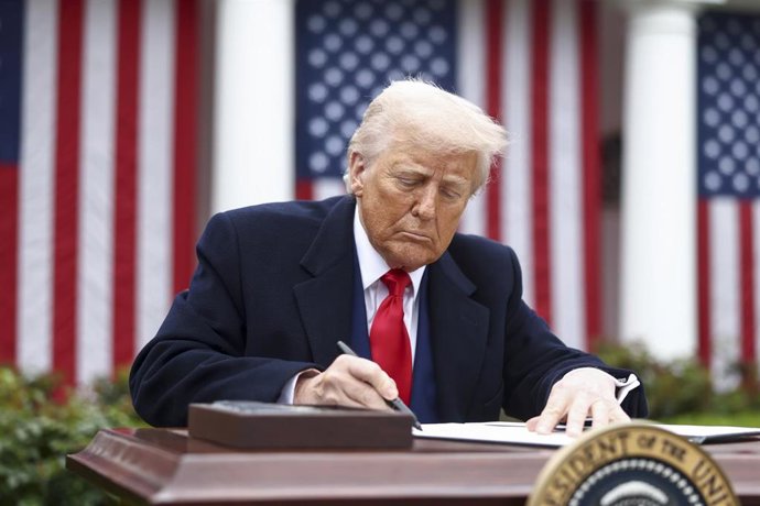 El presidente de EEUU, Donald Trump.