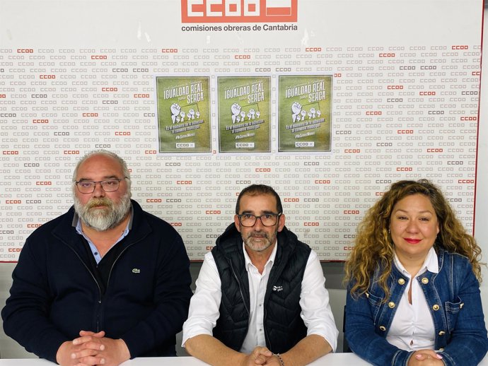 Representantes del comité de empresa del SERCA