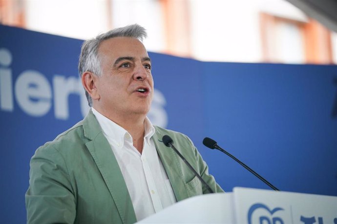 Archivo - El presidente del PP del País Vasco, Javier de Andrés.