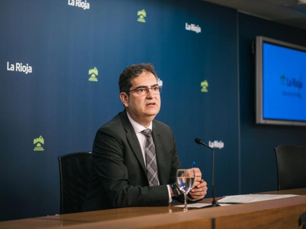 El director general de Tributos del Gobierno de La Rioja, David Mena.