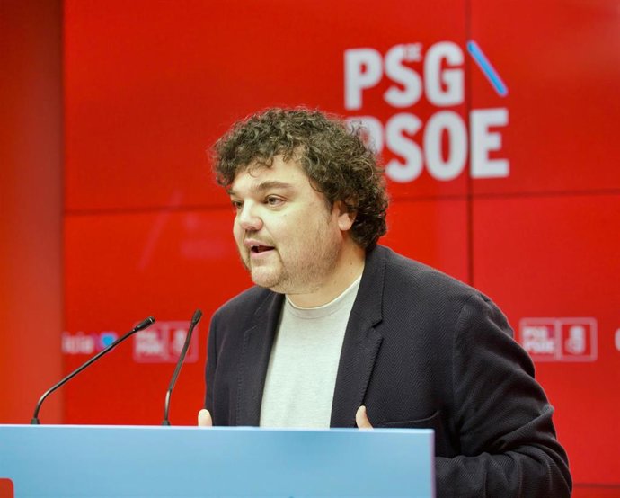 El portavoz de la Ejecutiva del PSdeG, Julio Torrado.
