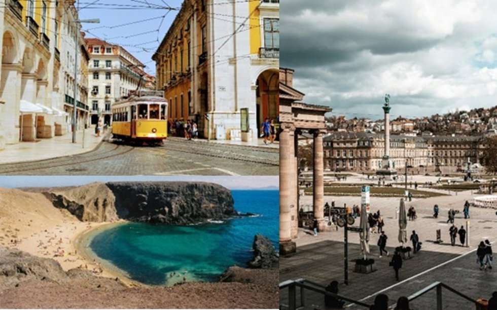 Lisboa, las Islas Canarias y Stuttgart, los destinos recomendados por Vueling para el Día de la Madre