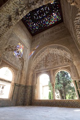 Archivo - BOVEDA DEL MIRADOR DE LINDARAJA, ALHAMBRA. Archivo.