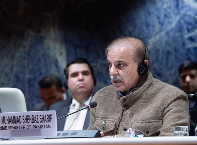 Archivo - El primer ministro de Pakistán, Shehbaz Sharif (archivo)