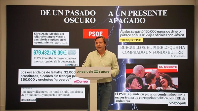El secretario general del PP andaluz, Antonio Repullo, este viernes