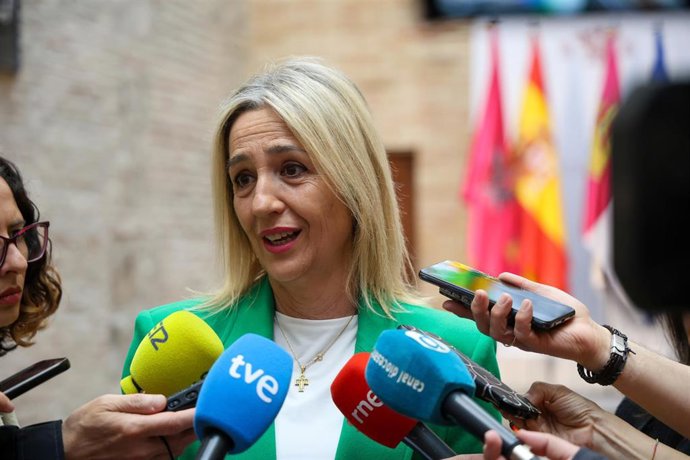 La vicealcaldesa de Toledo y concejal de Seguridad Ciudadana y Protección Civil, Inés Cañizares.