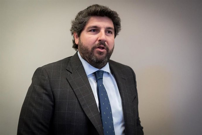 Archivo - El presidente de la Región de Murcia, Fernando López Miras