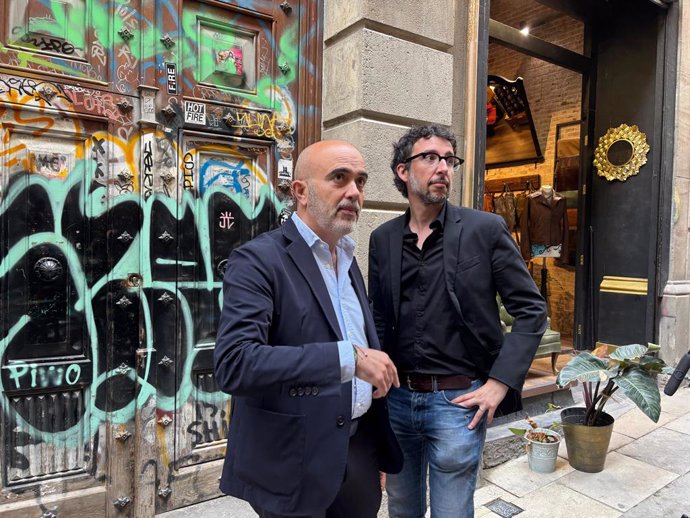 El líder del PP a l'Ajuntament de Barcelona, Daniel Sirera