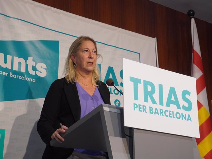 Archivo - La portaveu de Junts a Barcelona, Neus Munté
