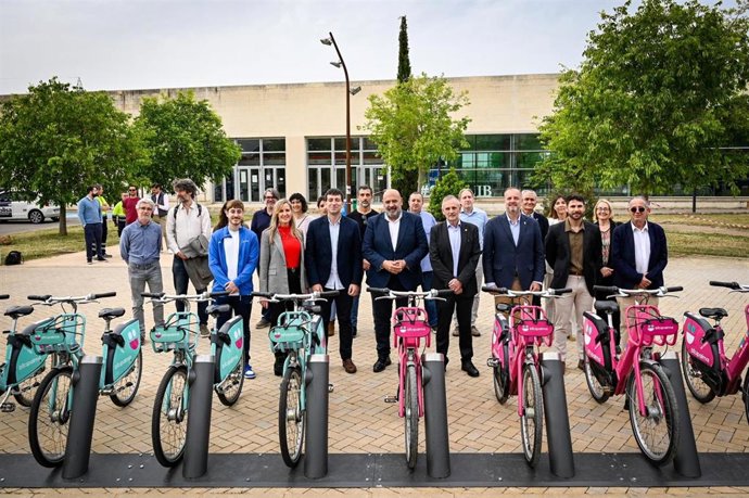 Presentación de las seis estaciones de BiciPalma que, por primera vez, llegan a la UIB