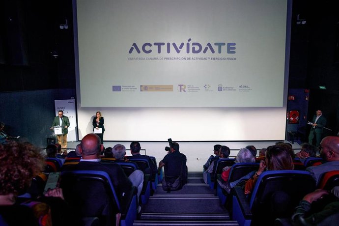 Presentación del ACTIVÍDATE, sistema canario de prescripción de actividad y ejercicio físico
