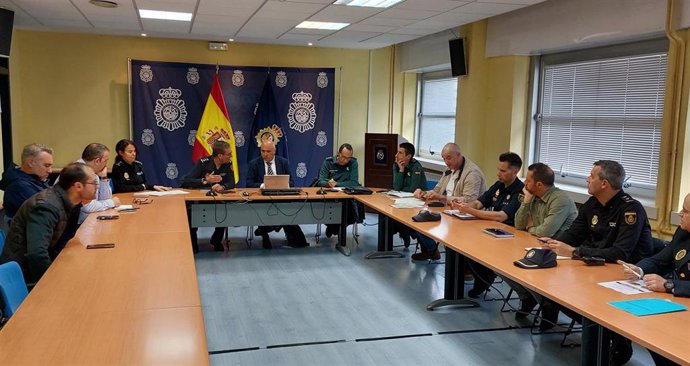 Un momento de la reunión.