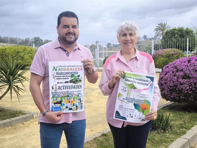 El Ayuntamiento de Alcalá de Guadaíra prensa unas jornadas en el entorno natural del Puente del Dragón y del Parque de la Retama.