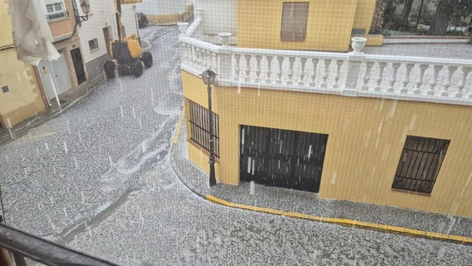 Granizada en Cuenca