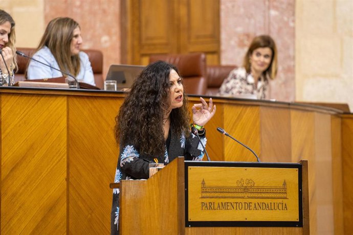 La diputada de Vox en el Parlamento andaluz Ana Ruiz