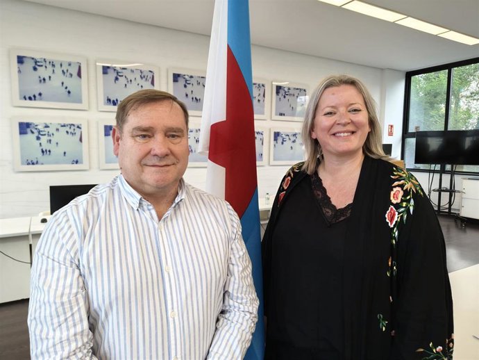 Juventino Trigo y Sandra Permuy.