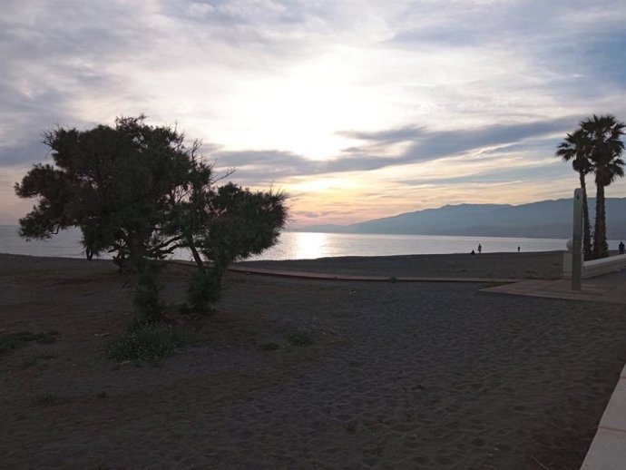 Playa de Nueva Almería, en Almería.