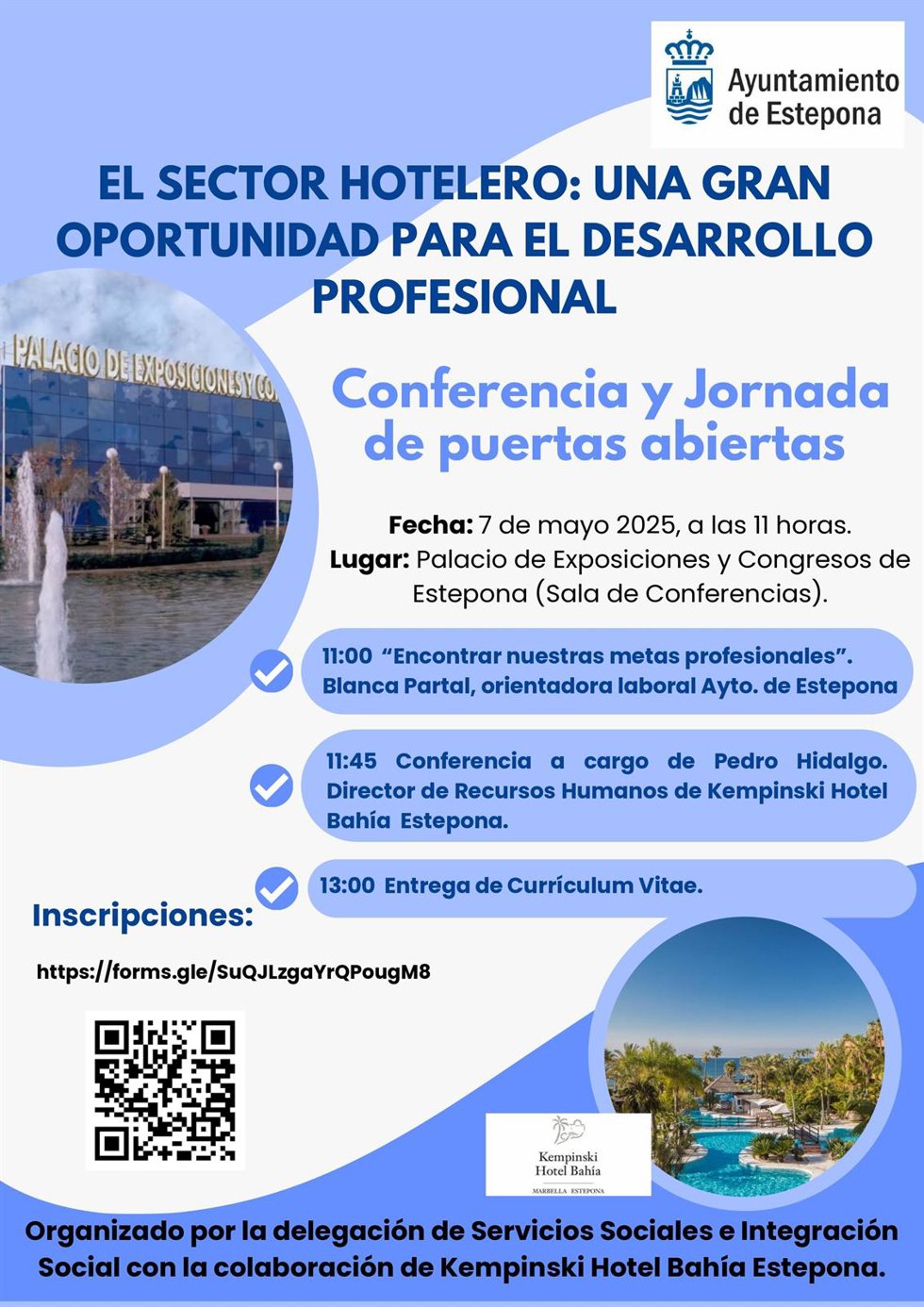 Cartel de la conferencia.