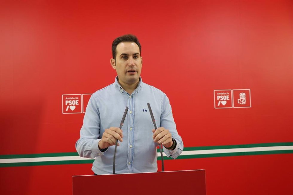 Archivo - El coordinador del Grupo Parlamentario del PSOE de Jaén, José Latorre.