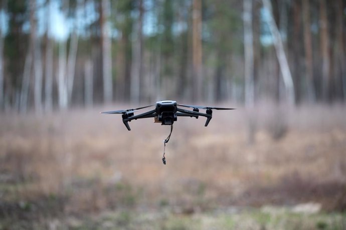 Arxiu.- Entrenament amb drones a Kíev, capital d'Ucraïna.