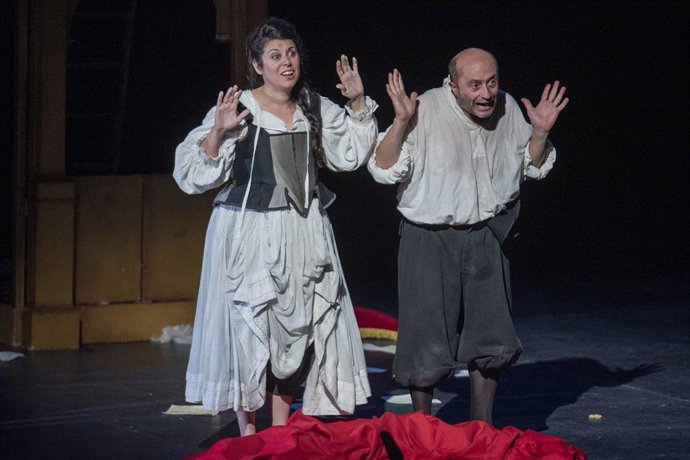Espectáculo 'Guitón Onofre' ayer en el Auditorio Maestro Padilla.