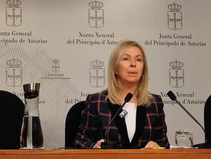 Archivo - La diputada de Vox Sara Álvarez Rouco.