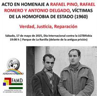 La asociación Adriano Antinoo homenajeará a los dos últimos ejecutados por garrote vil en Sevilla