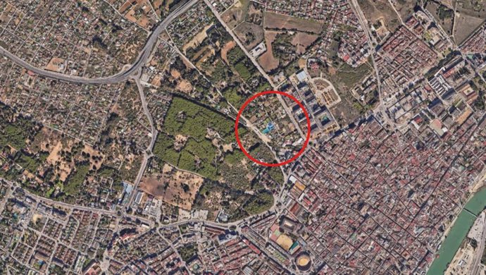 Zona de viviendas de La Belleza