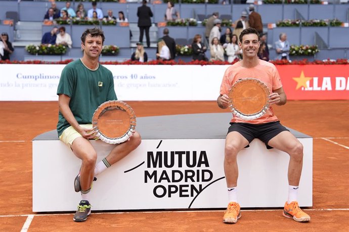 Horacio Zeballos y Marcel Granollers, campeones del Mutua Madrid Open