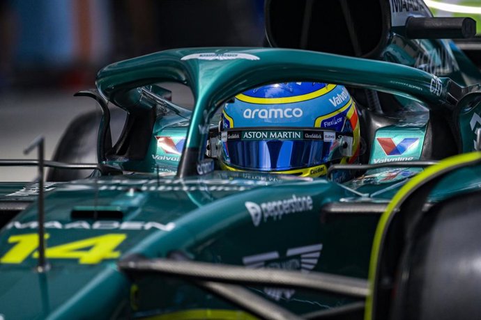 ALONSO Fernando (spa), Aston Martin F1 Team AMR25, retrato durante o Formula 1 Crypto.com Miami Grand Prix 2025, 6ª etapa do Campeonato Mundial de Fórmula 1 da FIA de 2025, de 2 a 4 de maio de 2025, no Autódromo Internacional de Miami, em Miami Gardens, F