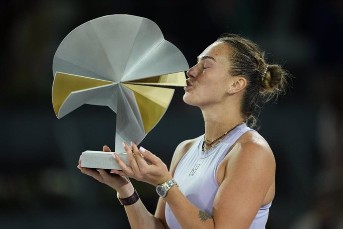 Aryna Sabalenka, campeona del Mutua Madrid Open