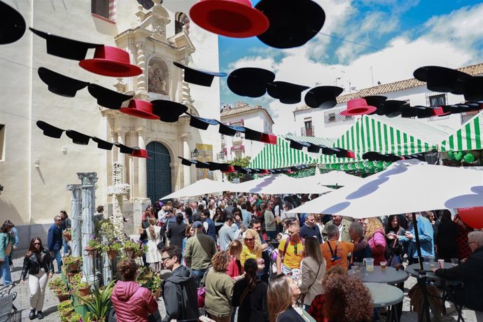 Archivo - Celebración de una Cruz de mayo el pasado 2024. 