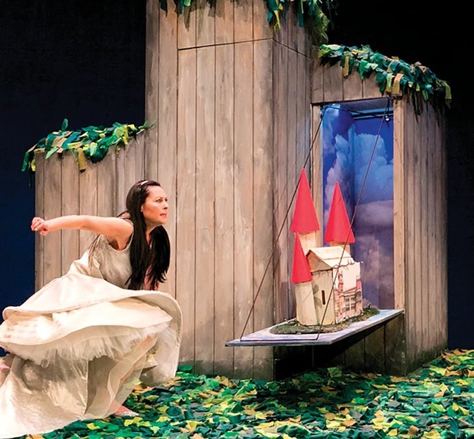 Escena de la obra 'El niño erizo'