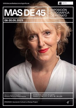 Inauguración De La Exposición MÁS DE 45 El MARTES 6 De MAYO 2025 A Las 18.30H En La SALA DE EXPOSICIONES De La BIBLIOTECA MUNICIPAL RAFAEL AZCONA De Logroño.