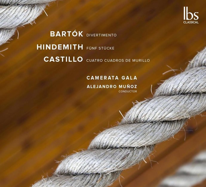 Portada del nuevo disco grabado por la cordobesa Camerata Gala, bajo la batuta de su director titular, Alejandro Muñoz.