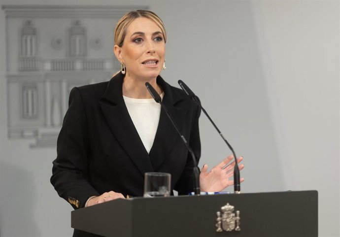 Archivo - La presidenta de la Junta de Extremadura, María Guardiola, en una foto de archivo